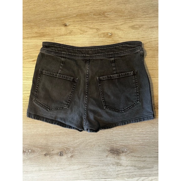 Free People Be Mine black denim shorts size 28 - Picture 6 of 8